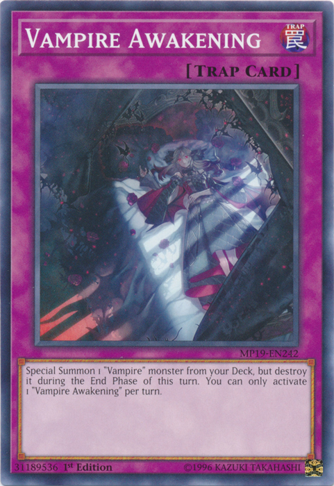 Vampire Awakening [MP19-EN242] Common | Jomio and Rueliete's Cards and Comics