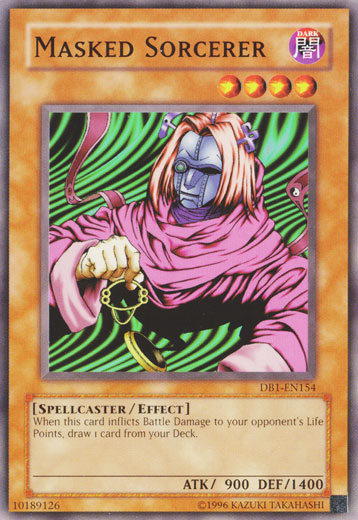 Masked Sorcerer [DB1-EN154] Common | Jomio and Rueliete's Cards and Comics