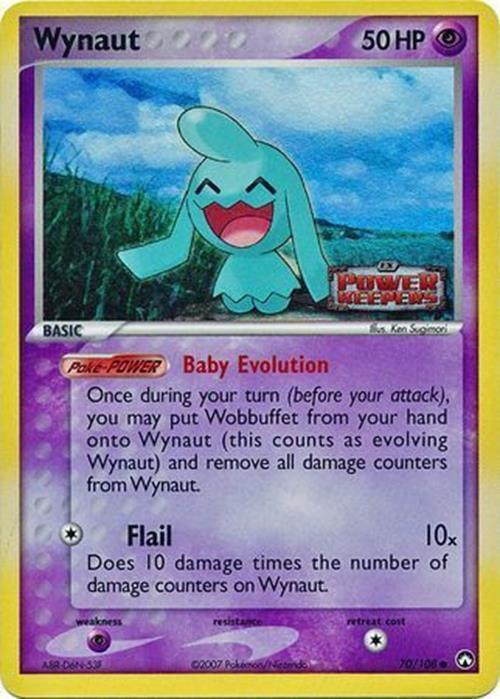 Wynaut (70/108) (Stamped) [EX: Power Keepers] | Jomio and Rueliete's Cards and Comics