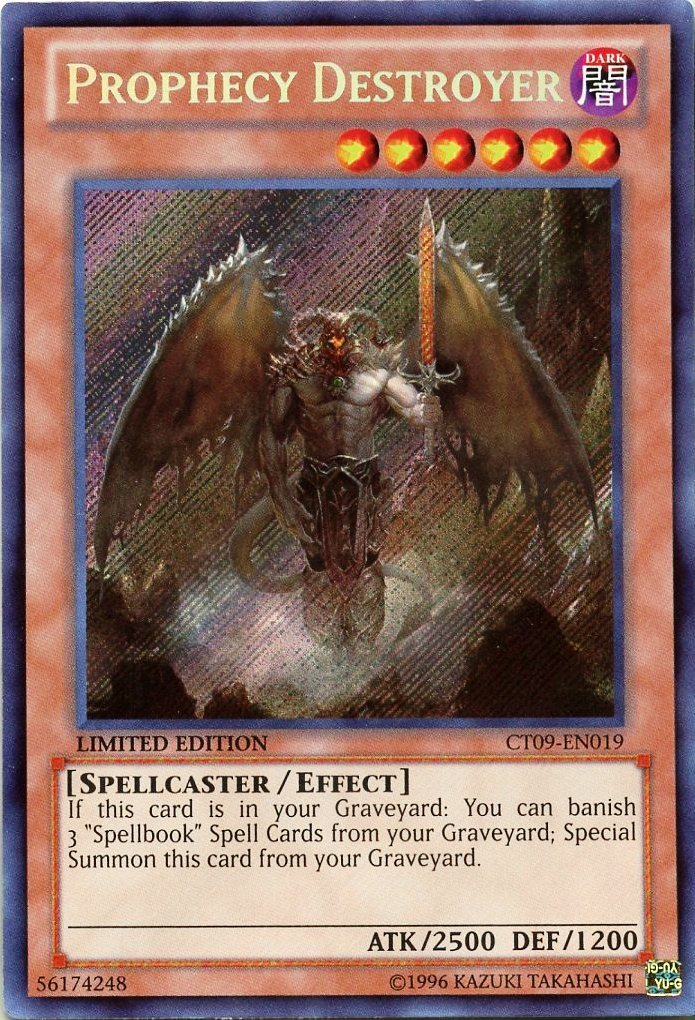 Prophecy Destroyer [CT09-EN019] Secret Rare | Jomio and Rueliete's Cards and Comics