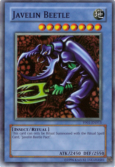 Javelin Beetle [PP01-EN013] Super Rare | Jomio and Rueliete's Cards and Comics