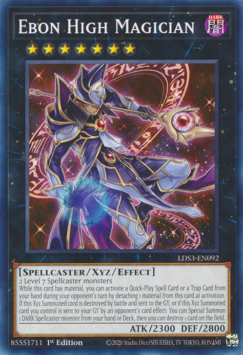 Ebon High Magician [LDS3-EN092] Common | Jomio and Rueliete's Cards and Comics