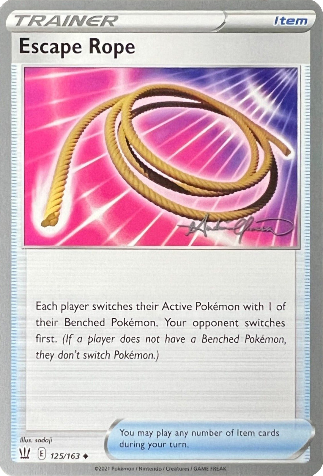 Escape Rope (125/163) (The Shape of Mew - Andre Chiasson) [World Championships 2022] | Jomio and Rueliete's Cards and Comics