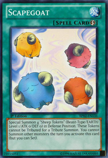 Scapegoat [BP02-EN136] Common | Jomio and Rueliete's Cards and Comics