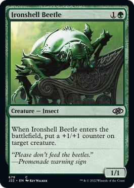 Ironshell Beetle [Jumpstart 2022] | Jomio and Rueliete's Cards and Comics