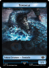 Tentacle // Food (0022) Double-Sided Token (Surge Foil) [The Lord of the Rings: Tales of Middle-Earth Tokens] | Jomio and Rueliete's Cards and Comics