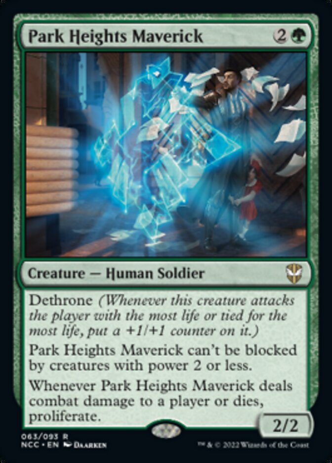 Park Heights Maverick [Streets of New Capenna Commander] | Jomio and Rueliete's Cards and Comics