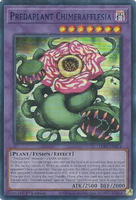 Predaplant Chimerafflesia (Blue) [LDS3-EN074] Ultra Rare | Jomio and Rueliete's Cards and Comics