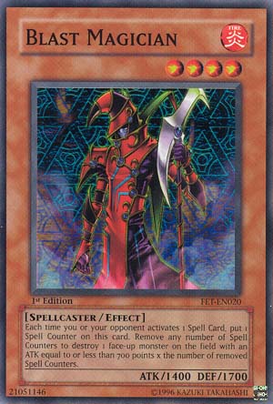 Blast Magician [FET-EN020] Super Rare | Jomio and Rueliete's Cards and Comics