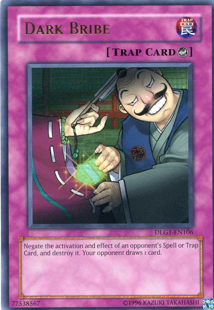 Dark Bribe [DLG1-EN106] Ultra Rare | Jomio and Rueliete's Cards and Comics