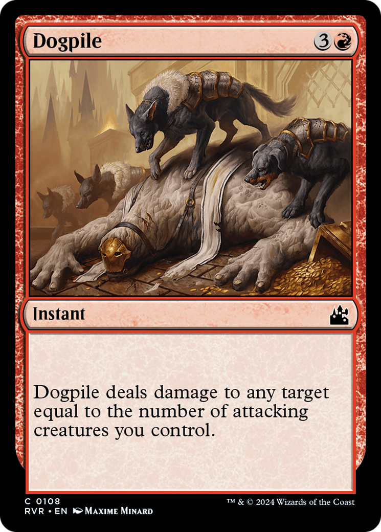 Dogpile [Ravnica Remastered] | Jomio and Rueliete's Cards and Comics