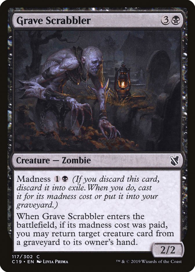 Grave Scrabbler [Commander 2019] | Jomio and Rueliete's Cards and Comics