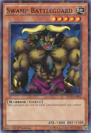 Swamp Battleguard [SP15-EN002] Shatterfoil Rare | Jomio and Rueliete's Cards and Comics