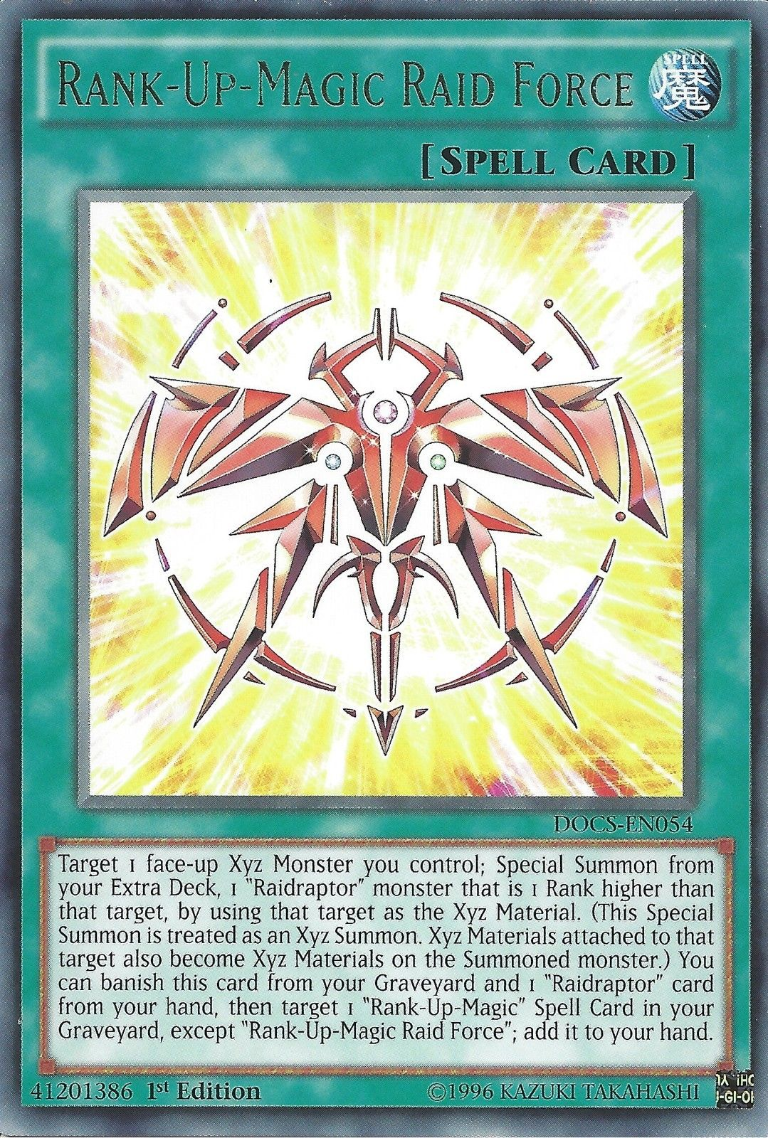 Rank-Up-Magic Raid Force [DOCS-EN054] Rare | Jomio and Rueliete's Cards and Comics