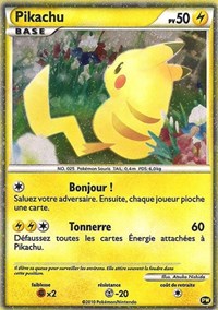 Pikachu (PW7) (French) [Pikachu World Collection Promos] | Jomio and Rueliete's Cards and Comics