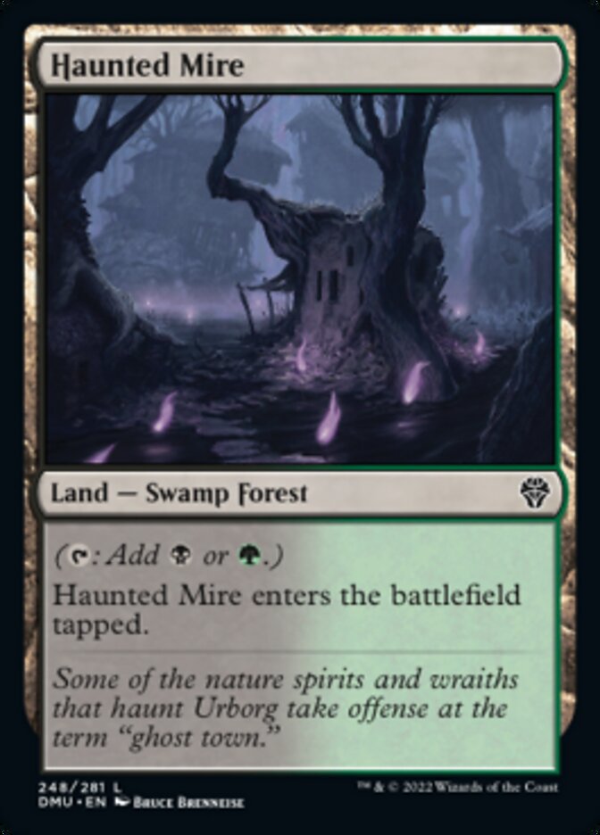 Haunted Mire [Dominaria United] | Jomio and Rueliete's Cards and Comics