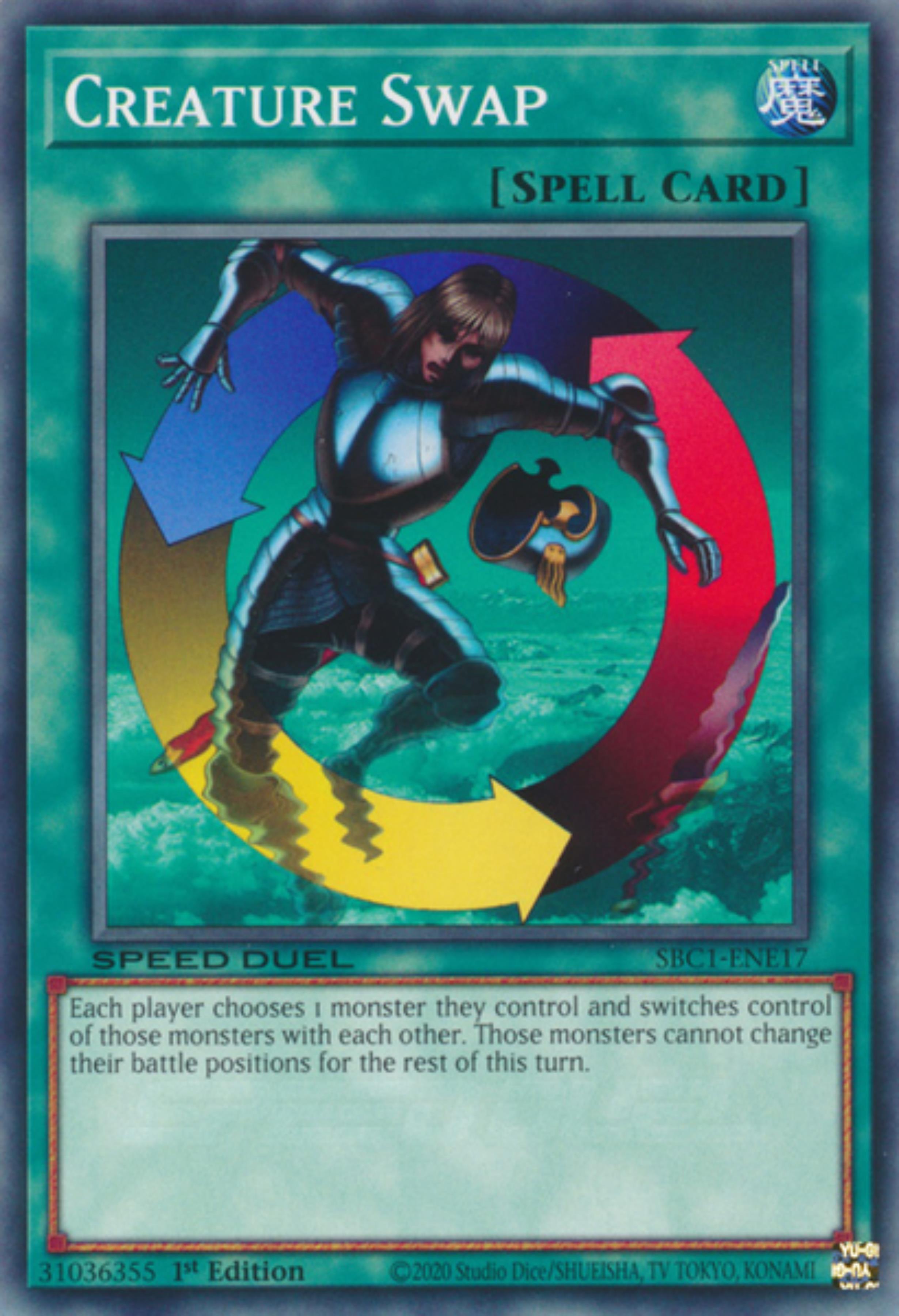 Creature Swap [SBC1-ENE17] Common | Jomio and Rueliete's Cards and Comics