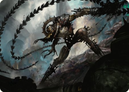 Razorlash Transmogrant Art Card [The Brothers' War Art Series] | Jomio and Rueliete's Cards and Comics