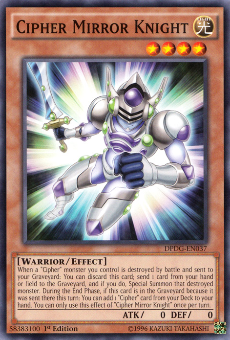 Cipher Mirror Knight [DPDG-EN037] Common | Jomio and Rueliete's Cards and Comics