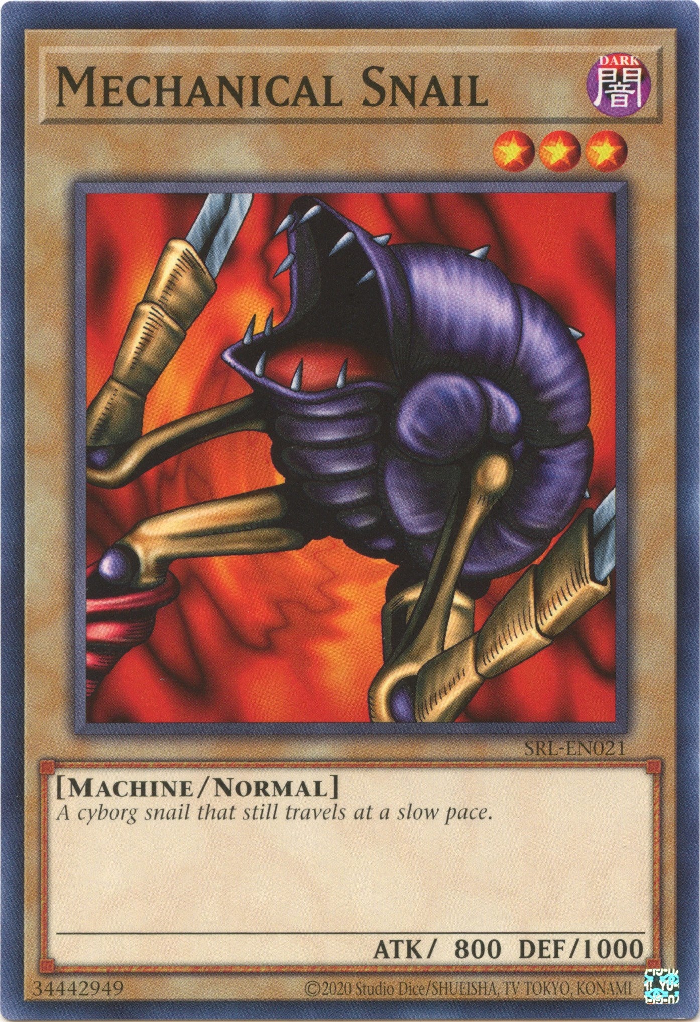 Mechanical Snail (25th Anniversary) [SRL-EN021] Common | Jomio and Rueliete's Cards and Comics