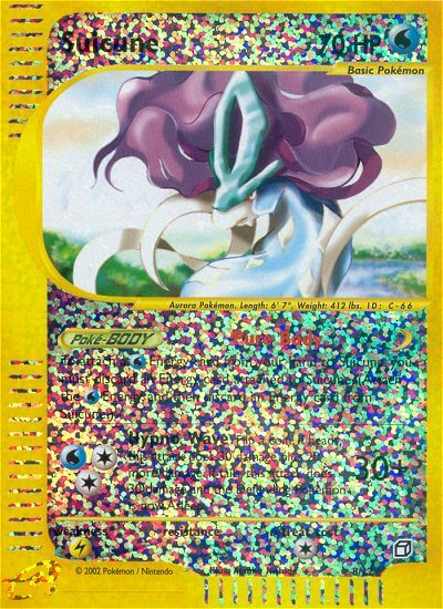 Suicune (8/12) [Box Topper] | Jomio and Rueliete's Cards and Comics