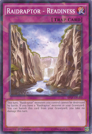 Raidraptor - Readiness [SP15-EN050] Shatterfoil Rare | Jomio and Rueliete's Cards and Comics