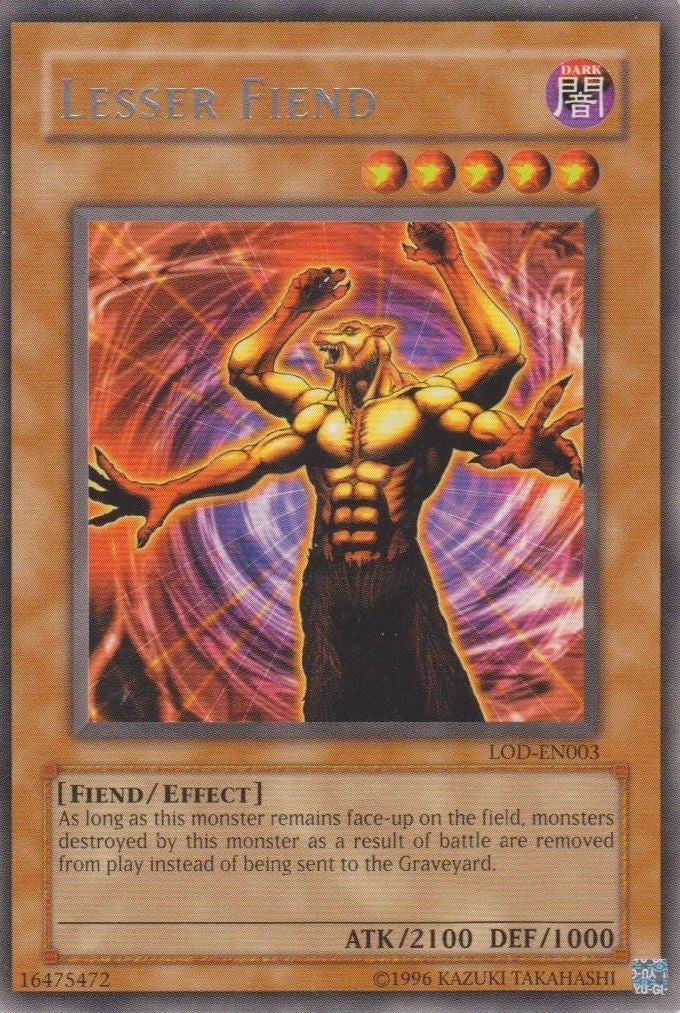 Lesser Fiend [LOD-EN003] Rare | Jomio and Rueliete's Cards and Comics