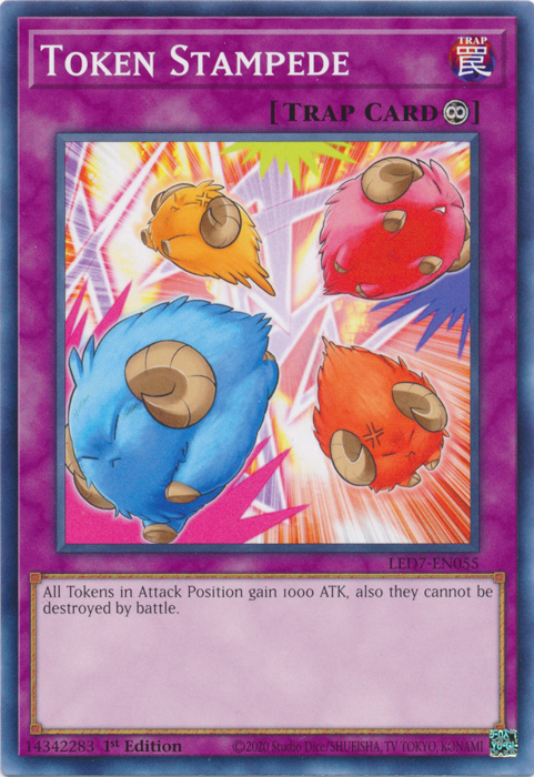 Token Stampede [LED7-EN055] Common | Jomio and Rueliete's Cards and Comics