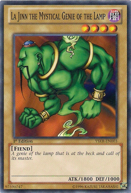 La Jinn the Mystical Genie of the Lamp [YSKR-EN003] Common | Jomio and Rueliete's Cards and Comics