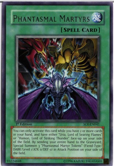 Phantasmal Martyrs [SOI-EN041] Rare | Jomio and Rueliete's Cards and Comics