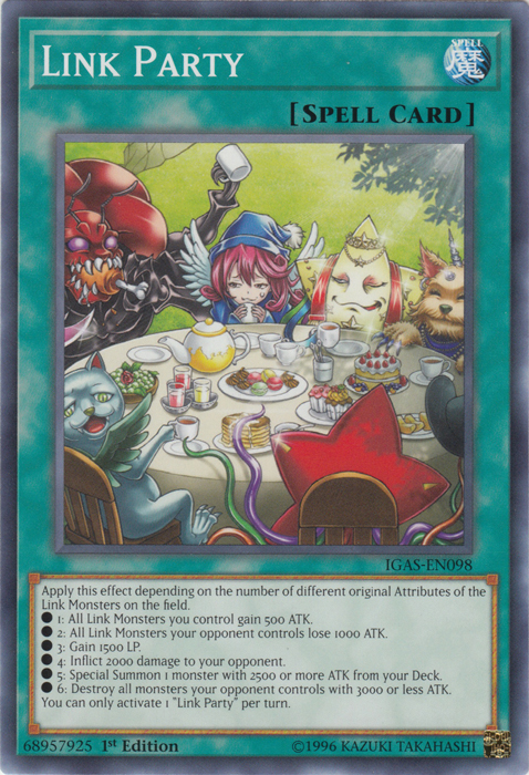 Link Party [IGAS-EN098] Common | Jomio and Rueliete's Cards and Comics