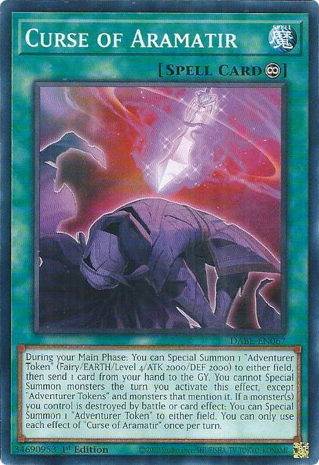 Curse of Aramatir [DABL-EN067] Common | Jomio and Rueliete's Cards and Comics