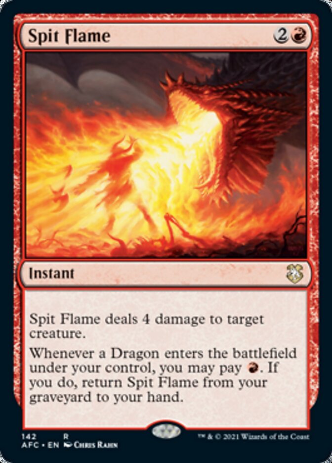 Spit Flame [Dungeons & Dragons: Adventures in the Forgotten Realms Commander] | Jomio and Rueliete's Cards and Comics