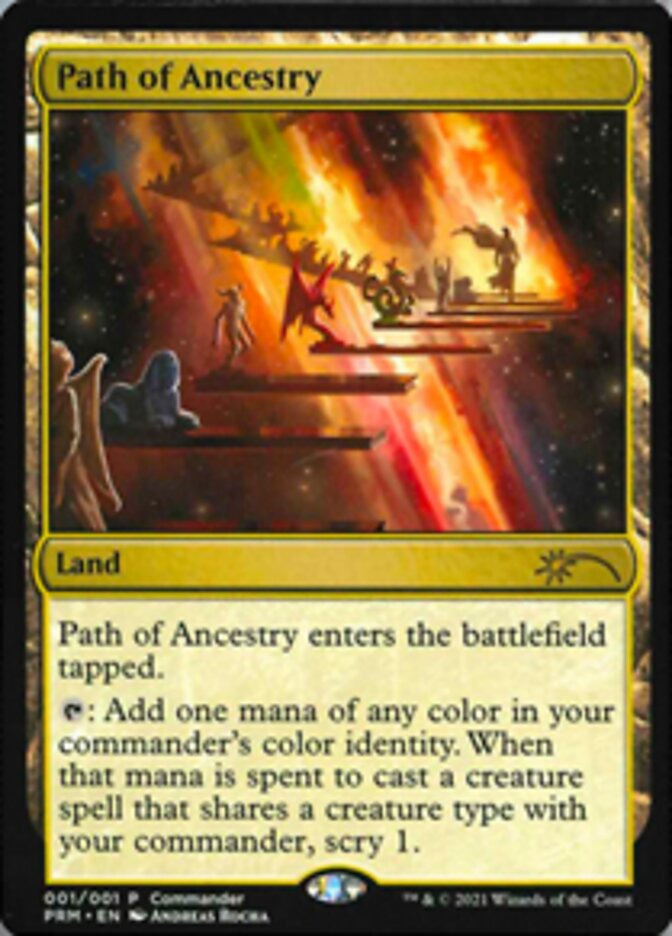 Path of Ancestry [MagicFest 2021] | Jomio and Rueliete's Cards and Comics