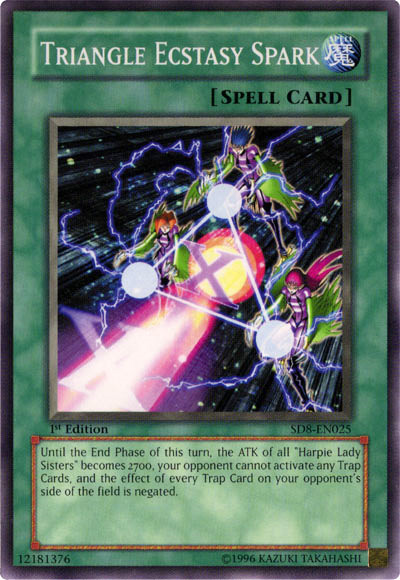 Triangle Ecstasy Spark [SD8-EN025] Common | Jomio and Rueliete's Cards and Comics