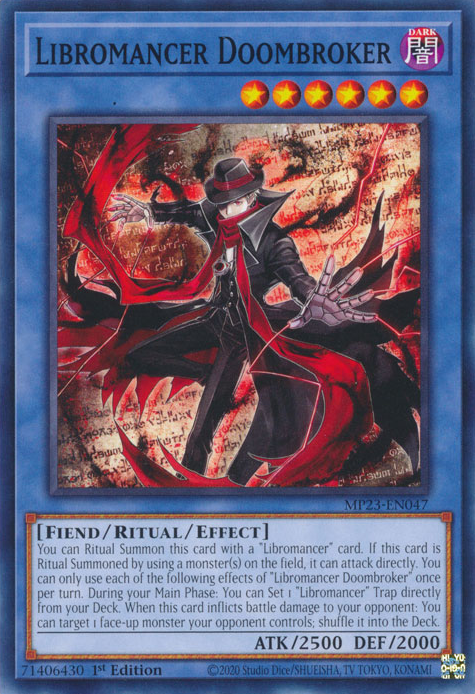 Libromancer Doombroker [MP23-EN047] Common | Jomio and Rueliete's Cards and Comics