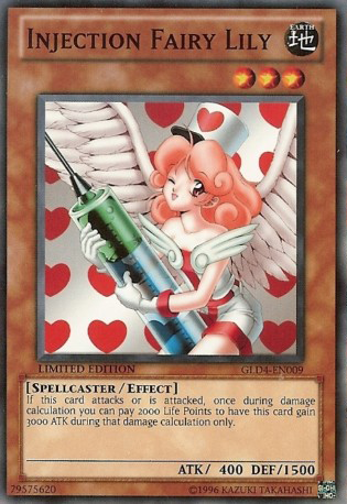 Injection Fairy Lily [GLD4-EN009] Common | Jomio and Rueliete's Cards and Comics