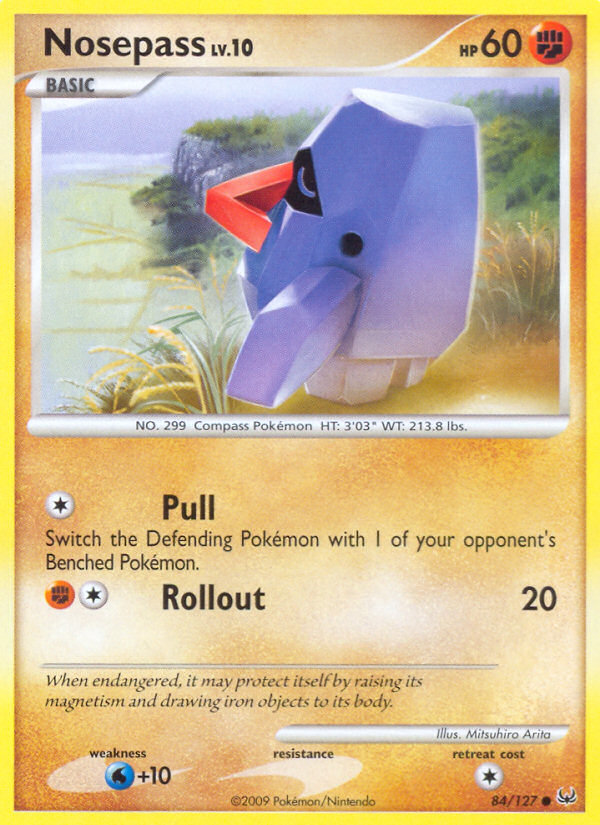 Nosepass (84/127) [Platinum: Base Set] | Jomio and Rueliete's Cards and Comics