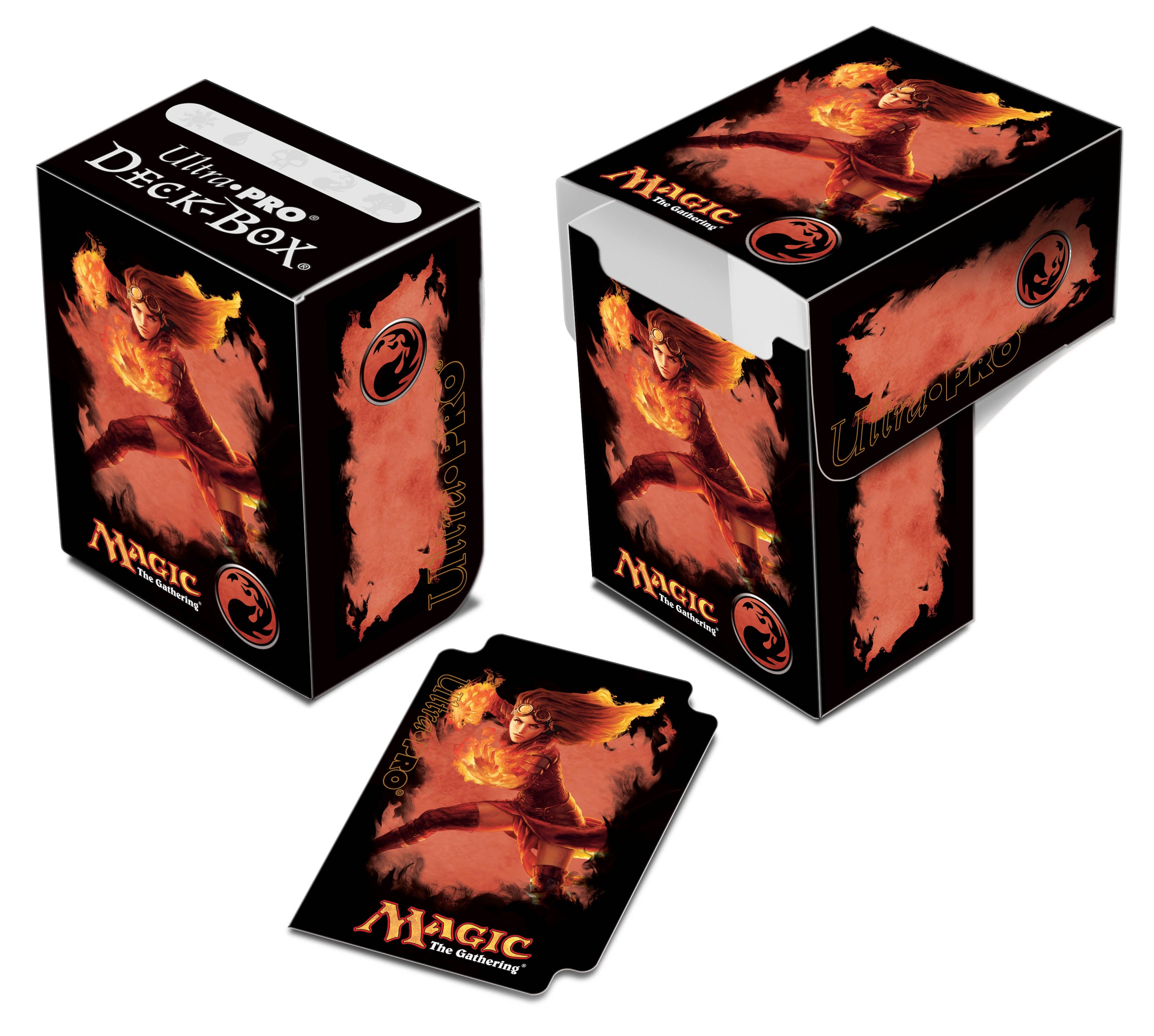 Ultra PRO: Deck Box - Mana 4 (Planeswalker - Chandra) | Jomio and Rueliete's Cards and Comics