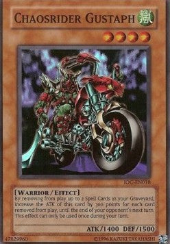 Chaosrider Gustaph [IOC-EN018] Super Rare | Jomio and Rueliete's Cards and Comics