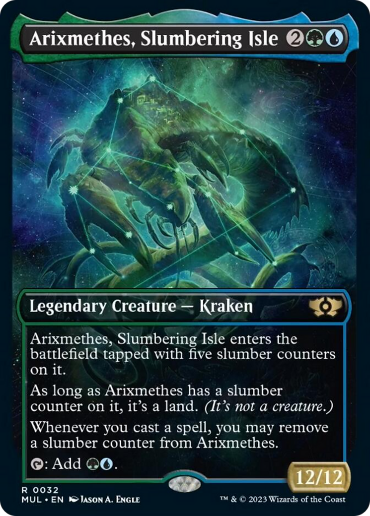Arixmethes, Slumbering Isle [Multiverse Legends] | Jomio and Rueliete's Cards and Comics