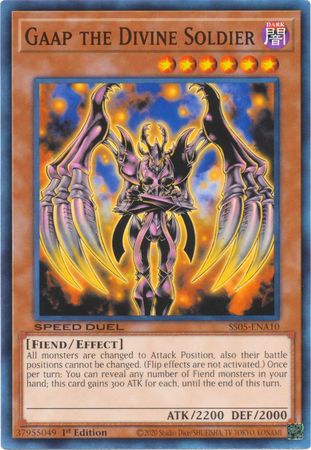 Gaap the Divine Soldier [SS05-ENA10] Common | Jomio and Rueliete's Cards and Comics