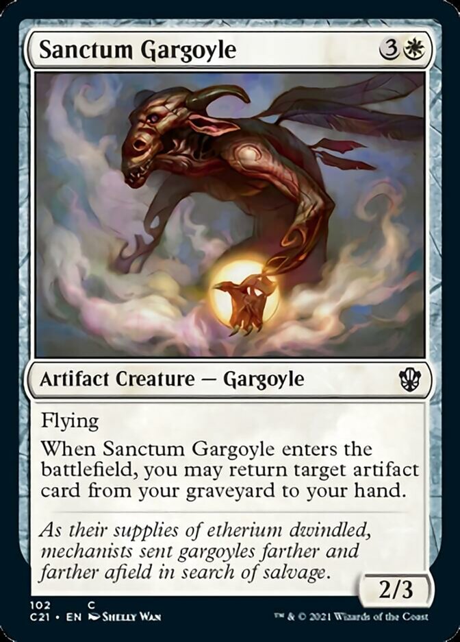 Sanctum Gargoyle [Commander 2021] | Jomio and Rueliete's Cards and Comics