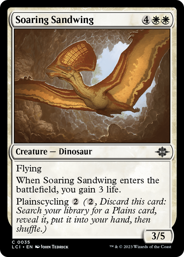 Soaring Sandwing [The Lost Caverns of Ixalan] | Jomio and Rueliete's Cards and Comics