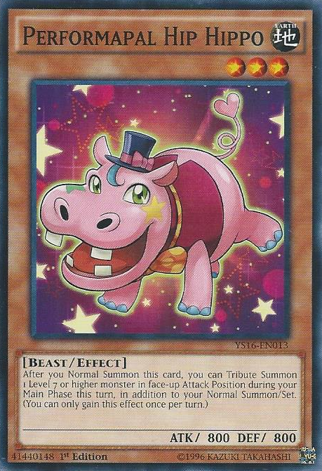 Performapal Hip HIppo [YS16-EN013] Common | Jomio and Rueliete's Cards and Comics