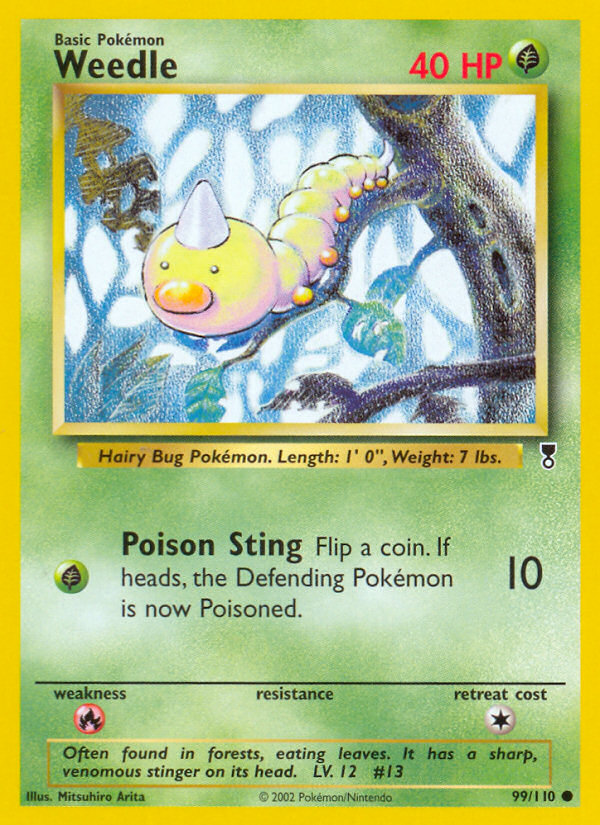 Weedle (99/110) [Legendary Collection] | Jomio and Rueliete's Cards and Comics