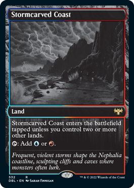 Stormcarved Coast [Innistrad: Double Feature] | Jomio and Rueliete's Cards and Comics