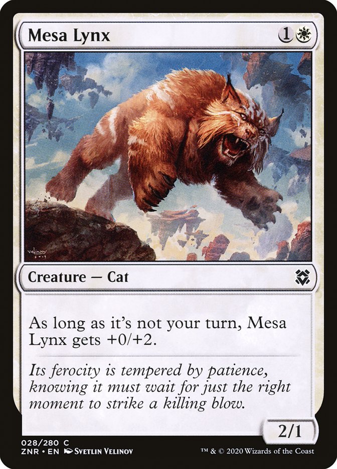 Mesa Lynx [Zendikar Rising] | Jomio and Rueliete's Cards and Comics