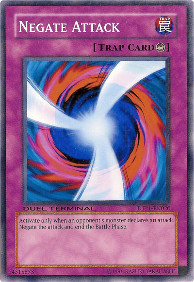 Negate Attack [DTP1-EN020] Common | Jomio and Rueliete's Cards and Comics