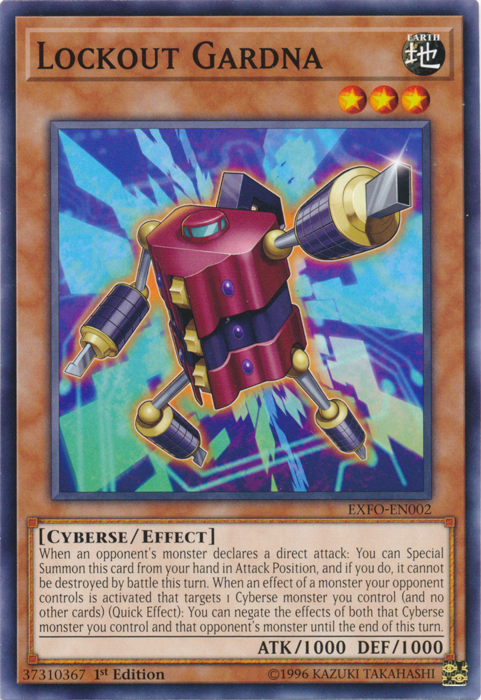 Lockout Gardna [EXFO-EN002] Common | Jomio and Rueliete's Cards and Comics
